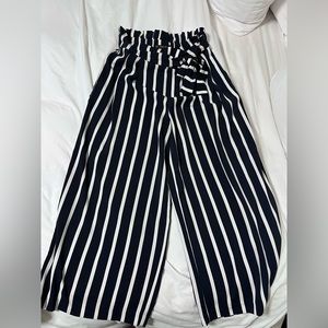 Zara belted trousers